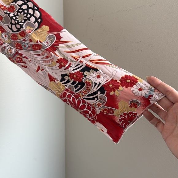 Jonathan Martin Y2K 2000s Silk Floral Blouse Size Small Baddie - Picture 5 of 7